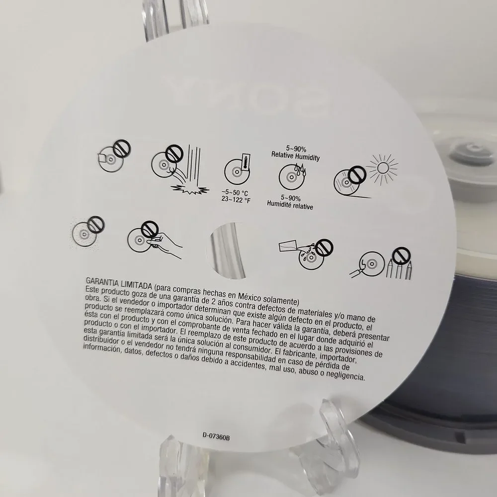 New Sony‎ AccuCORE DVDR 120 min 4.7GB Disks